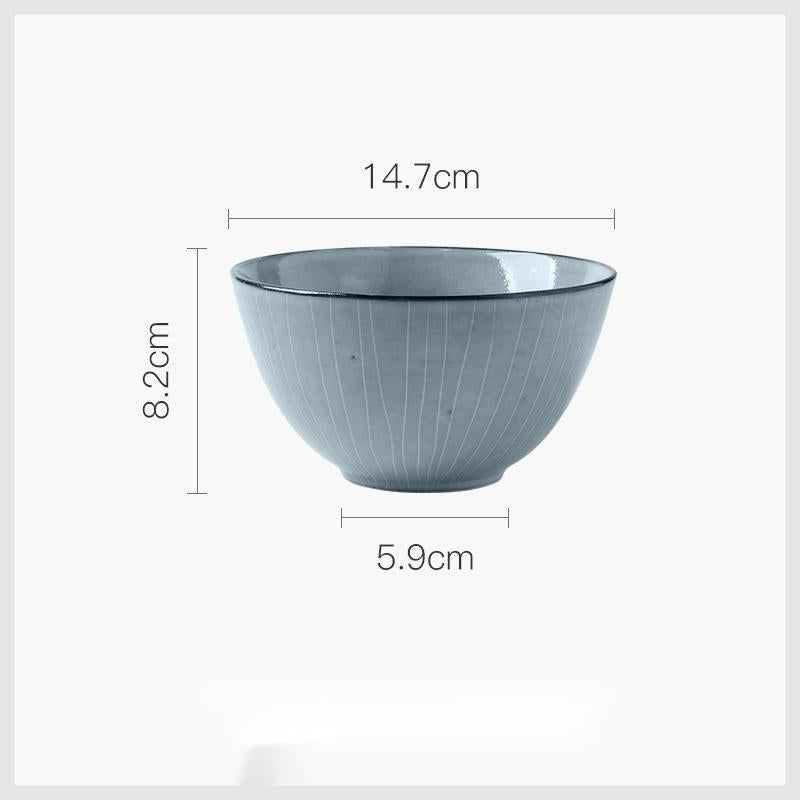 Ceramic bowl - Green Moon