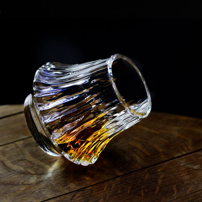 Mountain Shaped Whiskey Glass
