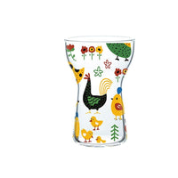 400 ml Chicken Glass Tumbler - Green Moon